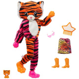 Barbie Cutie Reveal Doll with Tiger Plush Costume and 10 Surprises - McGreevy's Toys Direct