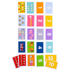 BIGJIGS 1 - 10 Snap Card Game - McGreevy's Toys Direct