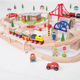 BIGJIGS Freight Train Wooden Set - McGreevy's Toys Direct