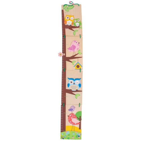 Bigjigs Wooden Height Chart - Owl - McGreevy's Toys Direct