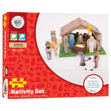 Bigjigs Wooden Nativity Set - McGreevy's Toys Direct