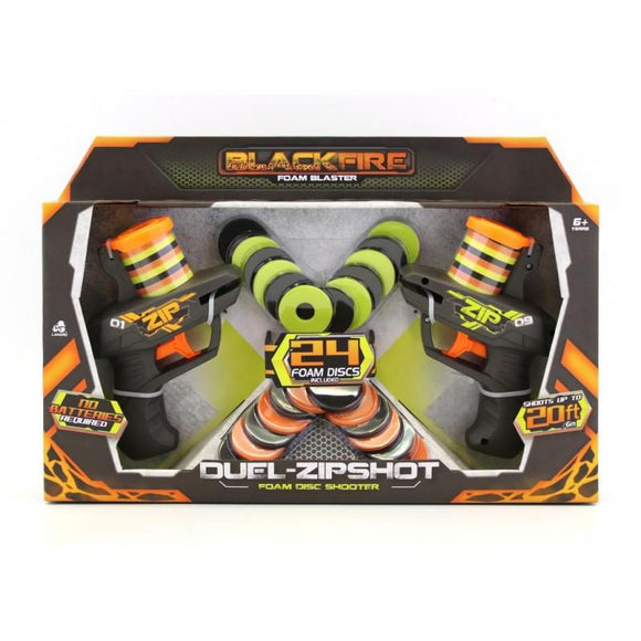 Blackfire Duel-Zipshot Foam Shooter - McGreevy's Toys Direct