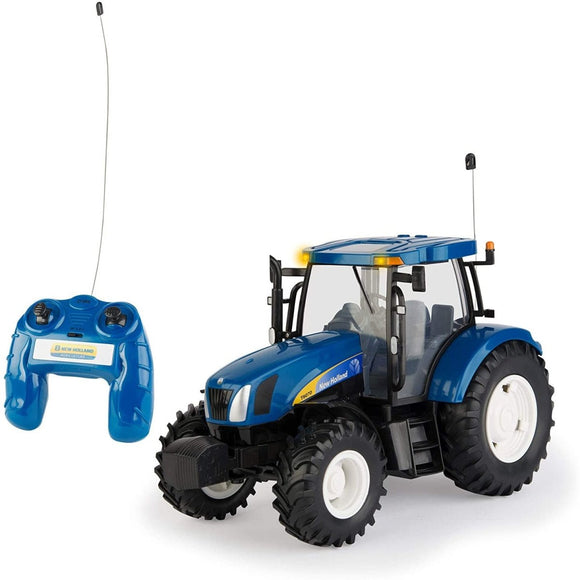Britains Big Farm Radio Controlled New Holland T6070 Tractor 1:16 Scale - McGreevy's Toys Direct
