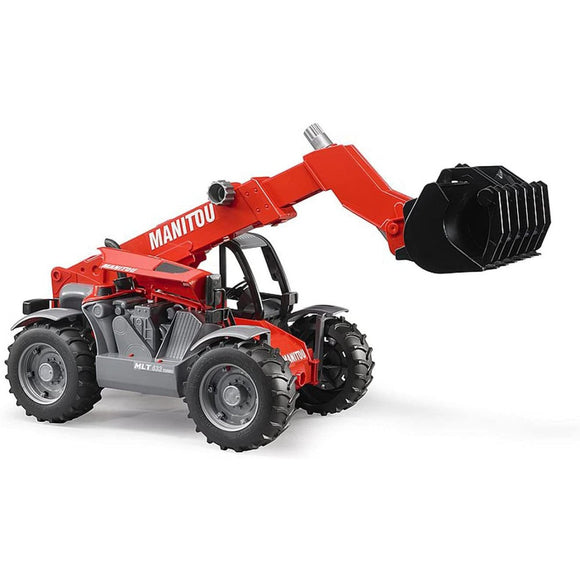 BRUDER 2125 Manitou Telescopic Loader MLT 633 - McGreevy's Toys Direct