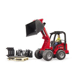 Bruder 2191 Compact Loader 2034 with Figure and Accessories - McGreevy's Toys Direct