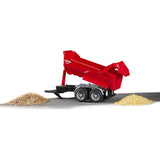 BRUDER 2225 Krampe Tandem Halfpipe Tipping Trailer - McGreevy's Toys Direct