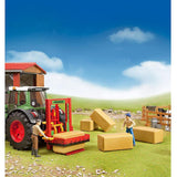 BRUDER 2342 Square Hay Bales 4 pack - McGreevy's Toys Direct