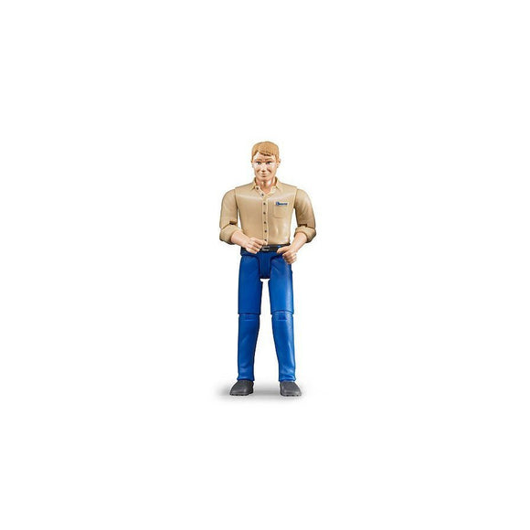 Bruder 60006 bWorld Man Figure - McGreevy's Toys Direct