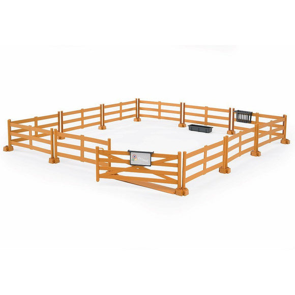 Bruder 62604 Pasture Fence Brown - McGreevy's Toys Direct