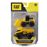 CAT Little Machines Plastic Vehicles 2 pack - Assorted - McGreevy's Toys Direct