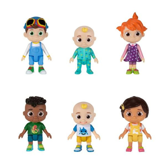 CoComelon Family and Friends 6 Figure Pack - McGreevy's Toys Direct