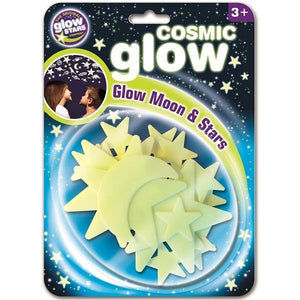 Cosmic Glow Moon & Stars Stickers - McGreevy's Toys Direct