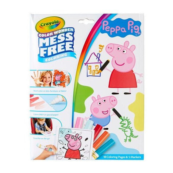 Crayola Colour Wonder Peppa Pig - McGreevy's Toys Direct
