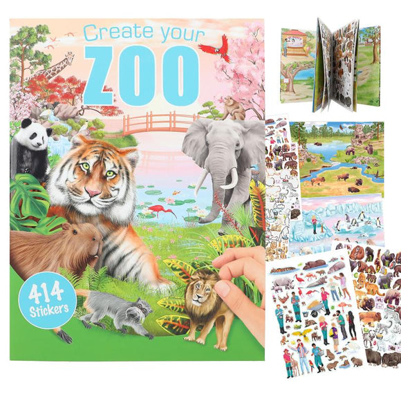 Create your ZOO Colouring Book - McGreevy's Toys Direct