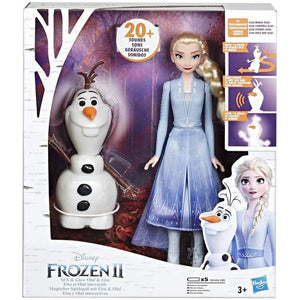 Disney Frozen Talk and Glow Olaf & Elsa - McGreevy's Toys Direct