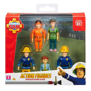 Fireman Sam Action Figures 5 pack - McGreevy's Toys Direct