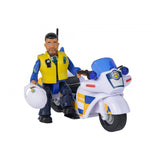 Fireman Sam Police Motorbike and Figure - McGreevy's Toys Direct