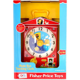Fisher Price Classic Toys - Music Box Teaching Clock - McGreevy's Toys Direct