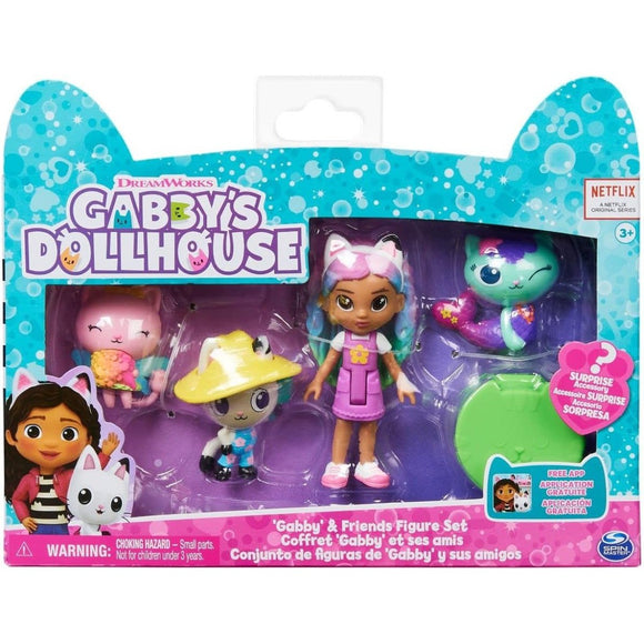 Gabby's Dollhouse: Gabby & Friends Figure Set - McGreevy's Toys Direct