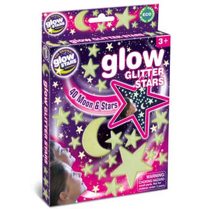 Glow Glitter Stars - McGreevy's Toys Direct