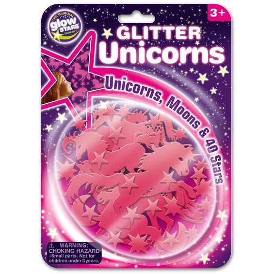Glow Glitter Unicorns - McGreevy's Toys Direct