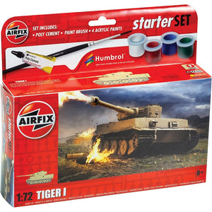 Hornby Airfix Small Starter Set: Tiger 1 Tank - McGreevy's Toys Direct