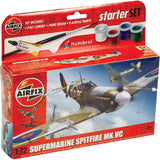 Hornby Airfix Small Starter Sets: Supermarine Spitfire Mk.Vc - McGreevy's Toys Direct