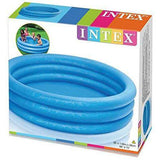 Intex Crystal Blue 3-ring Paddling Pool - McGreevy's Toys Direct