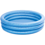Intex Crystal Blue 3-ring Paddling Pool - McGreevy's Toys Direct