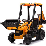 JCB 12V Compact 3CX Electric Ride-On Backhoe Loader - McGreevy's Toys Direct
