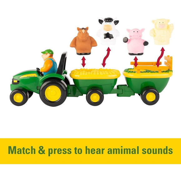 John Deere Animal Sounds Hayride - McGreevy's Toys Direct