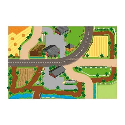 Kids Globe Farm Playmat 100 x 150cm - McGreevy's Toys Direct