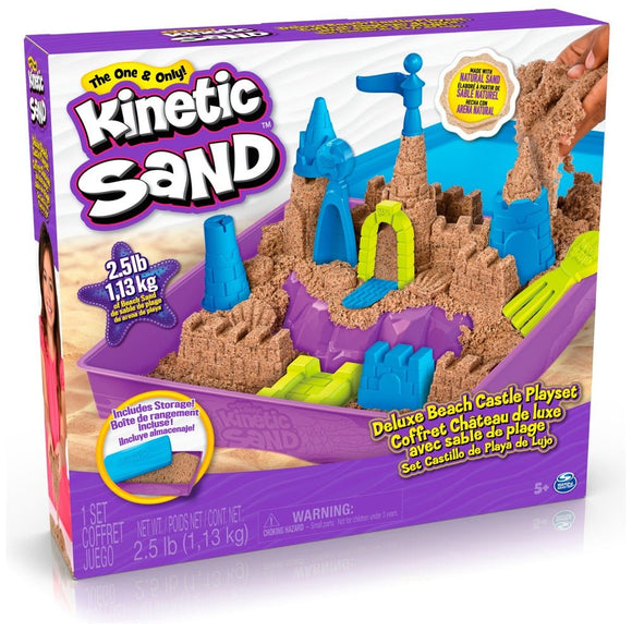 Kinetic Sand Deluxe Beach Castle Playset - McGreevy's Toys Direct