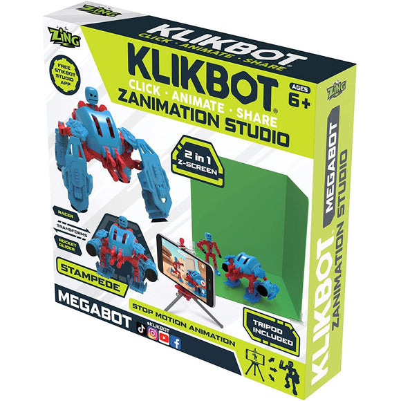 Klikbot Zanimation Studio - McGreevy's Toys Direct