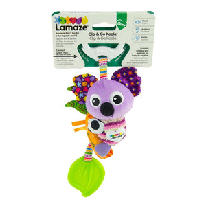 LAMAZE Mini Clip & Go Koala - McGreevy's Toys Direct