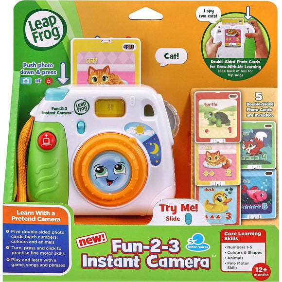 LeapFrog Fun-2-3 Instant Camera - McGreevy's Toys Direct