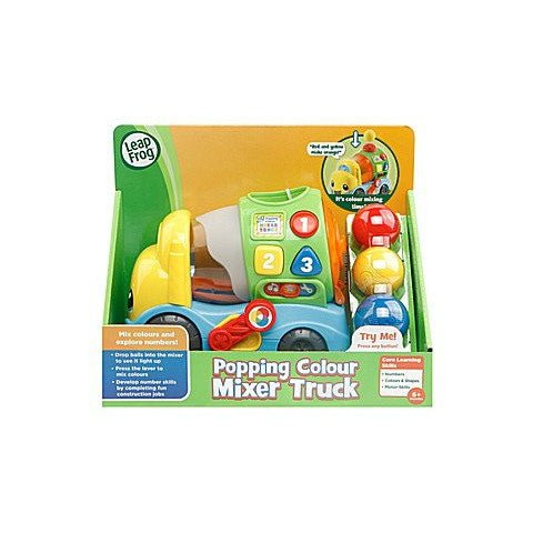 Leapfrog Popping Colour Mixer Truck - McGreevy's Toys Direct