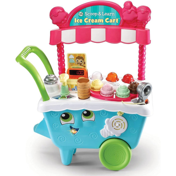 LeapFrog Scoop & Learn Ice-Cream Cart - McGreevy's Toys Direct