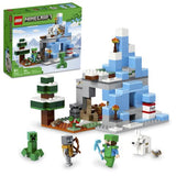 Lego 21243 Minecraft The Frozen Peaks - McGreevy's Toys Direct