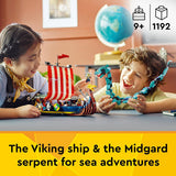 LEGO 31132 Creator 3-in-1 Viking Ship and the Midgard Serpent - McGreevy's Toys Direct