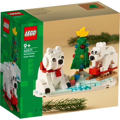 LEGO 40571 Exclusives: Wintertime Polar Bears - McGreevy's Toys Direct