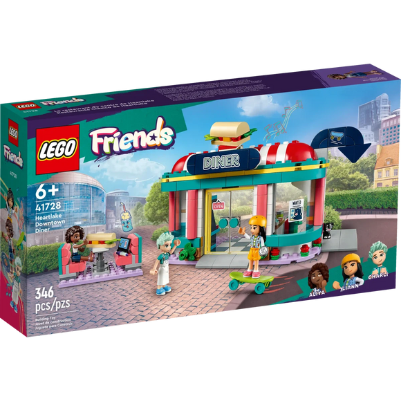 LEGO 41728 Friends Heartlake Downtown Diner - McGreevy's Toys Direct