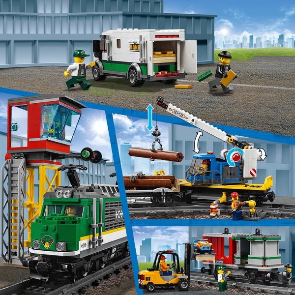 LEGO 60198 City Cargo Train RC Battery Powered