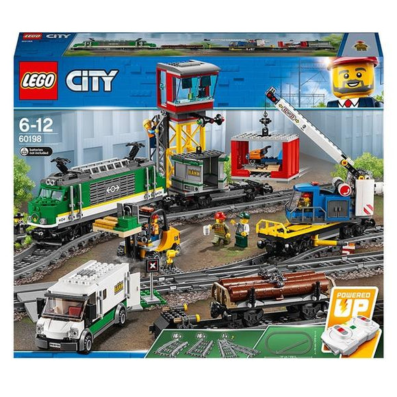 LEGO 60198 City Cargo Train RC Battery Powered - McGreevy's Toys Direct