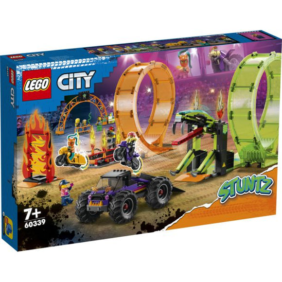 Lego 60339 City Double Loop Stunt Arena - McGreevy's Toys Direct