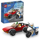 Lego 60392 City Police Bike Car Chase - McGreevy's Toys Direct