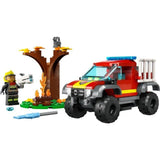 Lego 60393 City 4x4 Fire Truck Rescue - McGreevy's Toys Direct