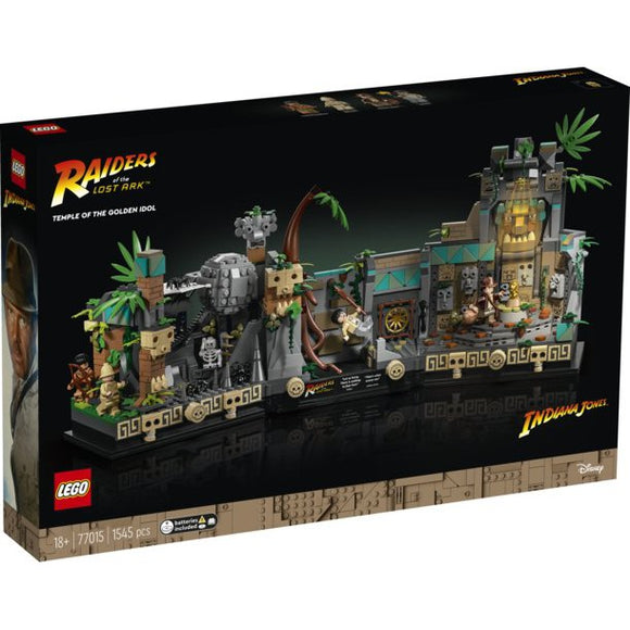 LEGO 77015 Indiana Jones Temple of the Golden Idol Adult Set - McGreevy's Toys Direct