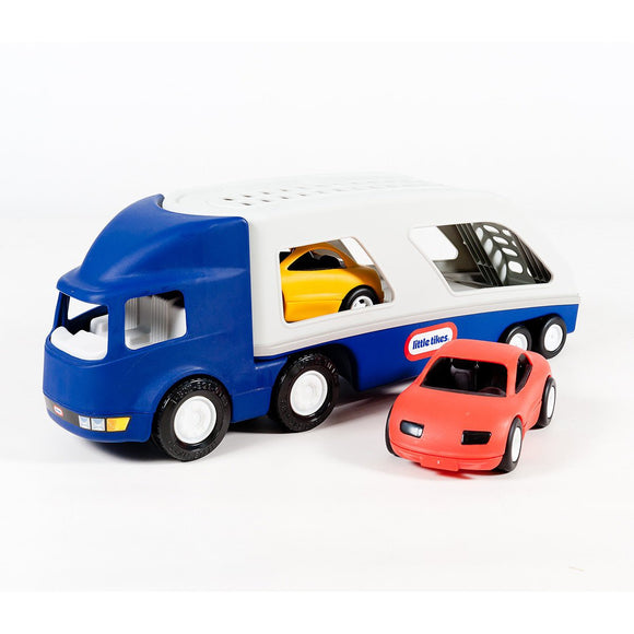 Little Tikes Big Car Carrier - Blue & Grey - McGreevy's Toys Direct