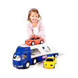Little Tikes Big Car Carrier - Blue & Grey - McGreevy's Toys Direct